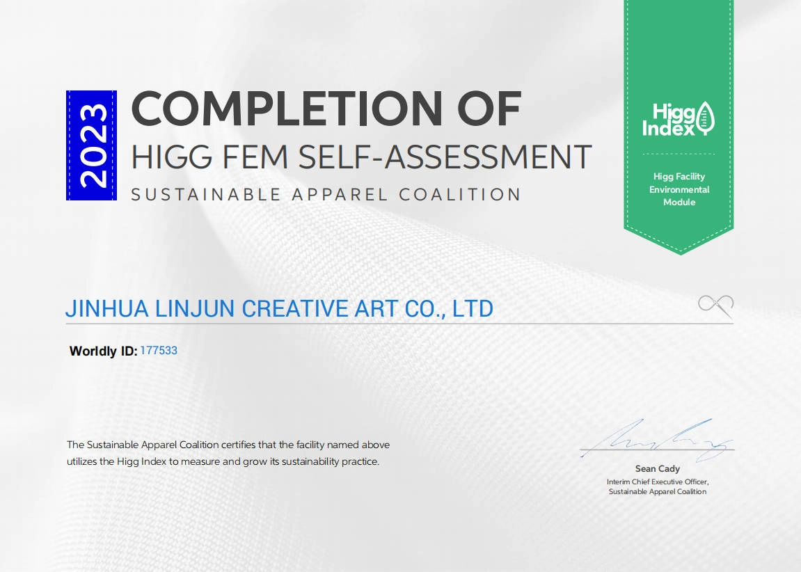 HIGGFEM Certificate