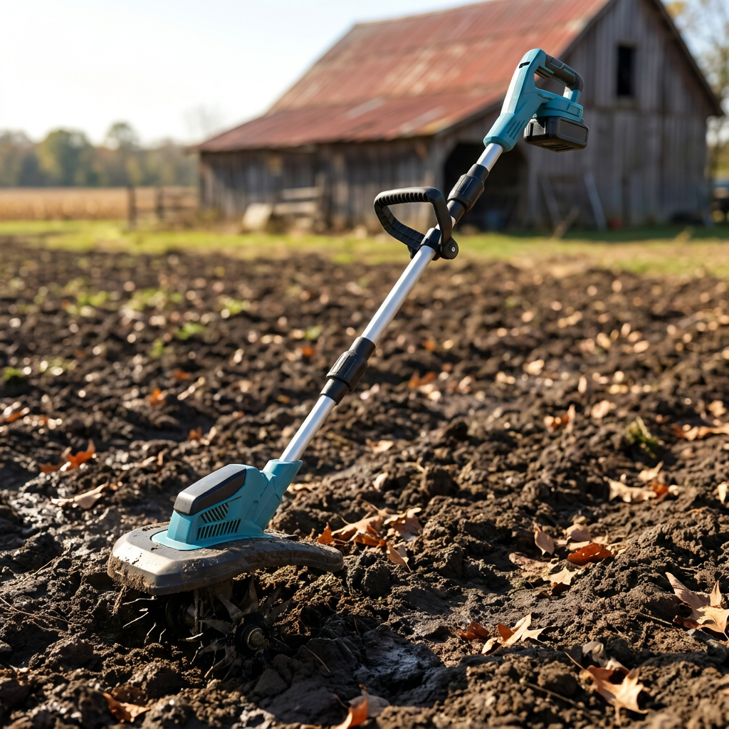 21V Cordless Electric Cultivator view 4