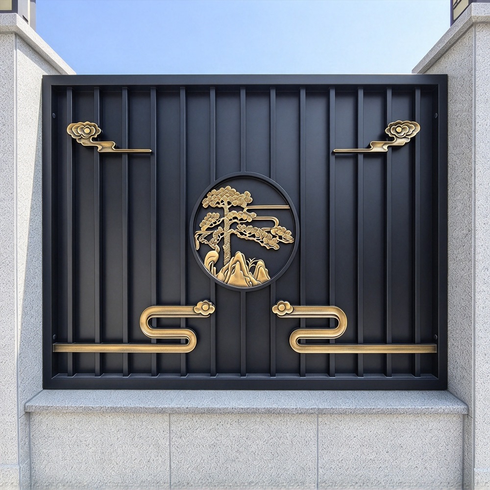 Fine Carved Aluminum Panel-01