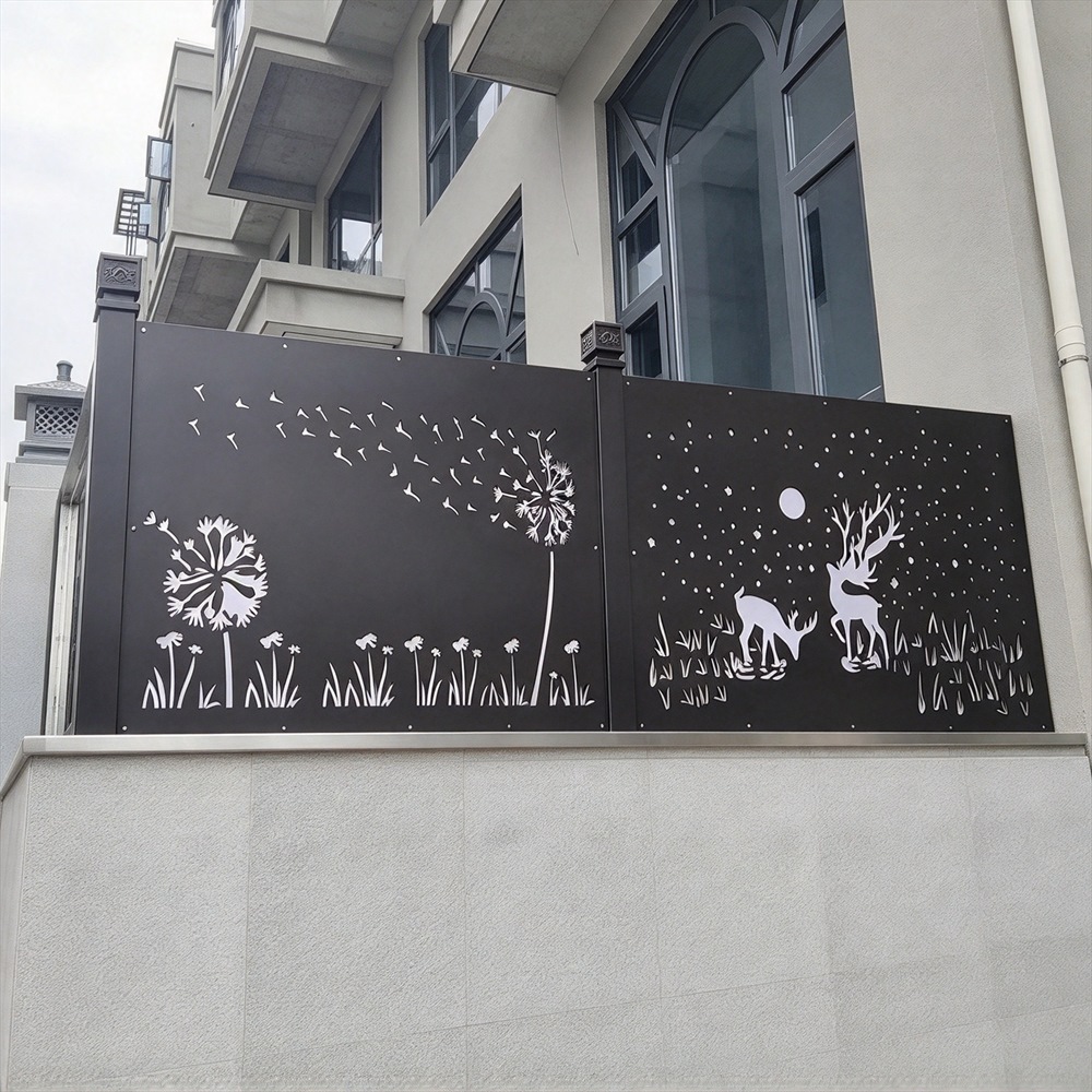 Fine Carved Aluminum Panel-04